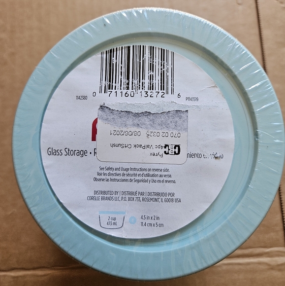 PYREX 2CUP BOWL SET NEW - Picture 4 of 4